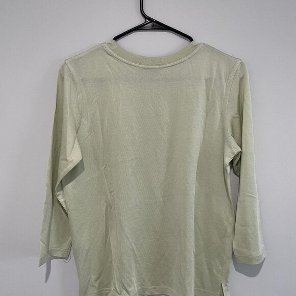 Mel & Lisa Light Green Sweater Size S - Picture 10 of 11